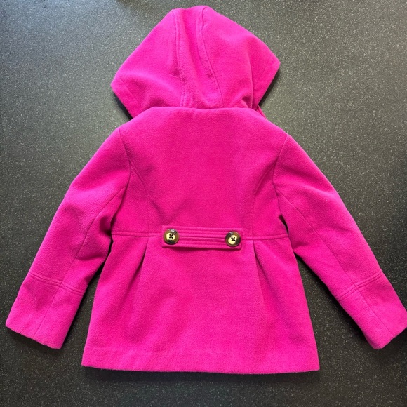 Kids A-Line double breasted pea coat - Picture 5 of 7